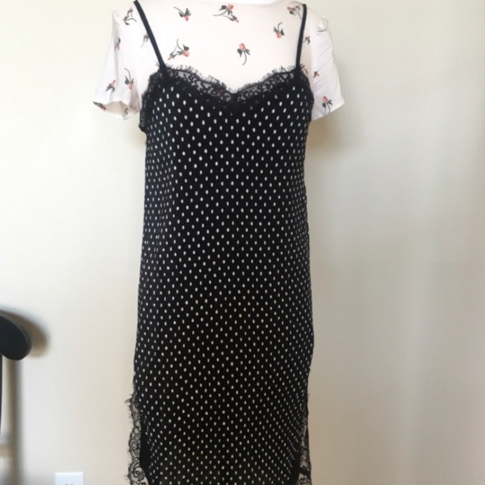 Free People Black Comb Dress
